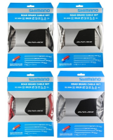 Shimano Dura-Ace BC-9000 (grau+rot) Bremszug-Set Polymer...