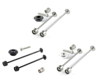 Pitlock Set 03 GA Fahrradsicherung für Vorderrad+Hinterrad und Ahead