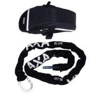 AXA RLC 100 Plug-In Einsteckkette mit Schutztasche 100 cm...