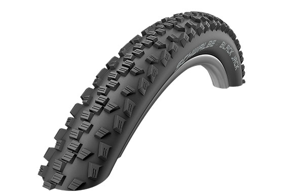 Schwalbe Black Jack (57-559 | 26x2.25) Drahtreifen für Mountainbikes Active Line K-Guard HS 407