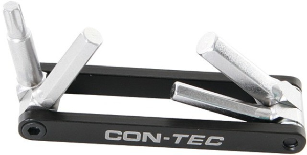CONTEC Micro Gadget ultra flaches Multifunktionswerkzeug T25 + 4/5/6-Sechskannt