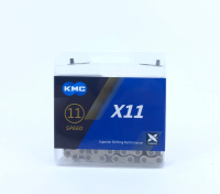 KMC X11 silber/Grau Kette 11-fach 114 Glieder für...