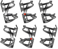 ELITE Prism Carbon Flaschenhalter mit seitlicher Entnahme...