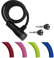 ABUS Star 4508K Spiralkabelschloss 150 cm lang und 8 mm...