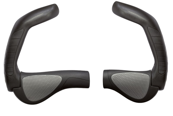 Ergon GP5 Rohloff®/Nexus® Fahrradgriffe mit Barend für Touring Commuting 1 Paar